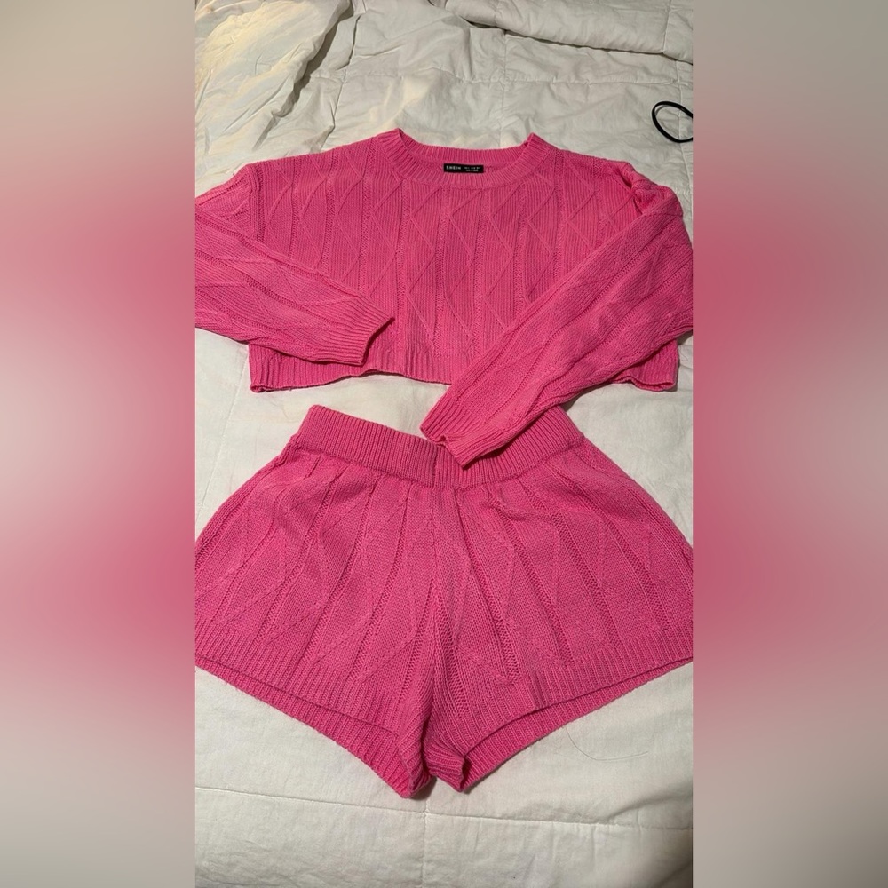 SHEIN 2 piece set pink💖